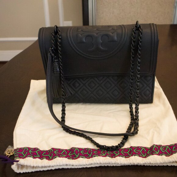 Tory Burch Fleming Matte convertible shoulder bag - Picture 6 of 9